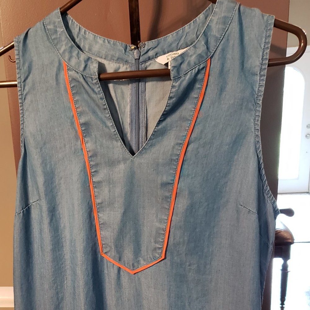 Crown and Ivy Denim Dress